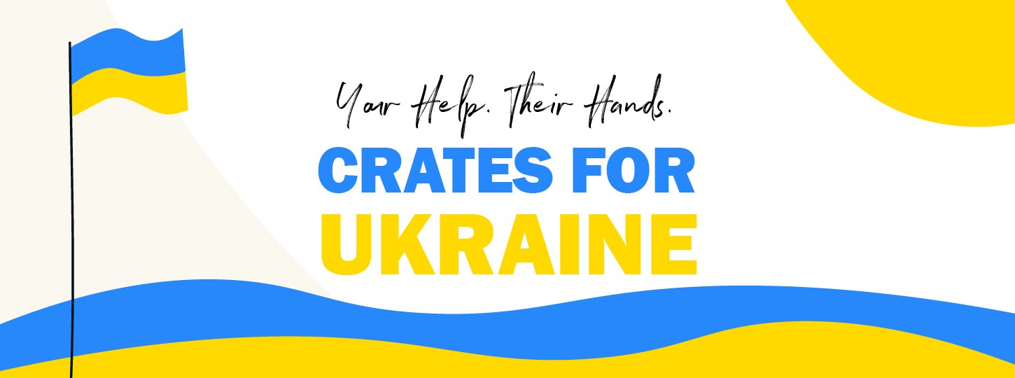 Crates for Ukraine