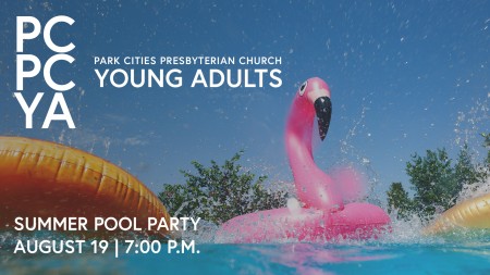 Young Adult Summer Pool Party