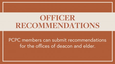 Officer Recommendations