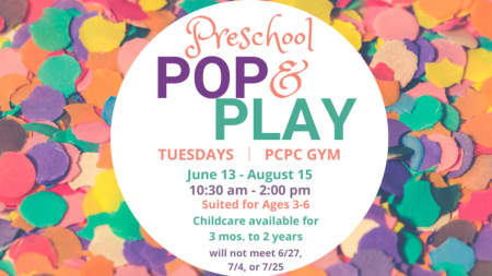 Preschool Summer Pop & Play