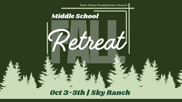 Middle School Fall Retreat 2025