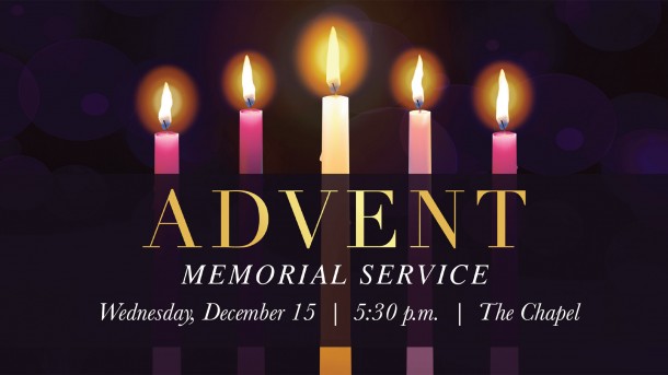 Advent Memorial Service 2020
