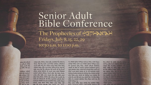 July Bible Conference Senior Adults