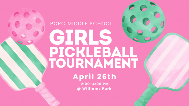 Middle School Girls Pickleball April 26 2025