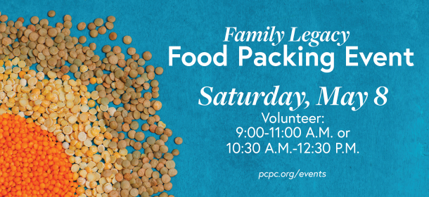 Family Legacy Food Packing Event