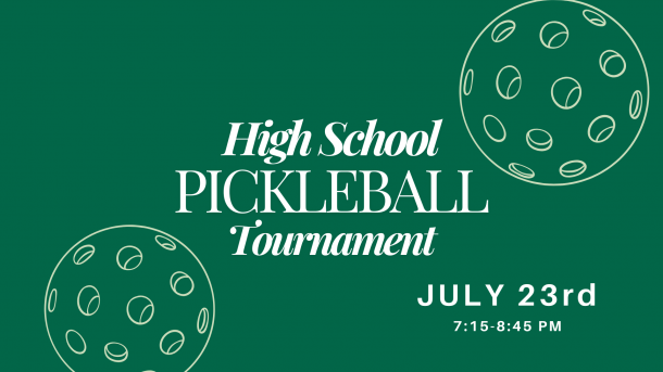 High School Pickleball Tournament July 2025