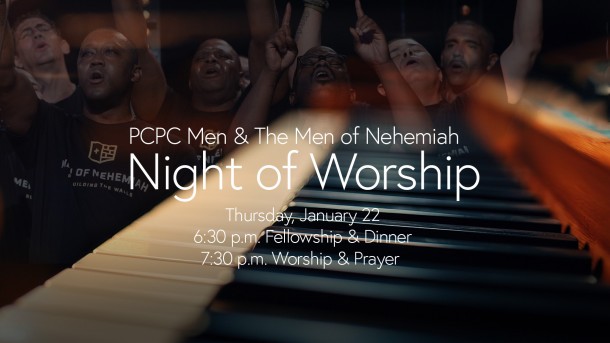 Men of Nehemiah: Men's Night of Worship January 2026