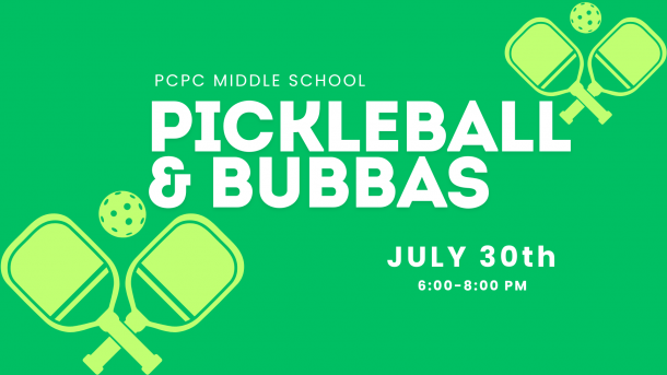 Middle School Girls Pickleball July 2025