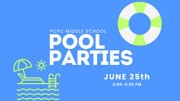 Middle School Pool Parties June 2025