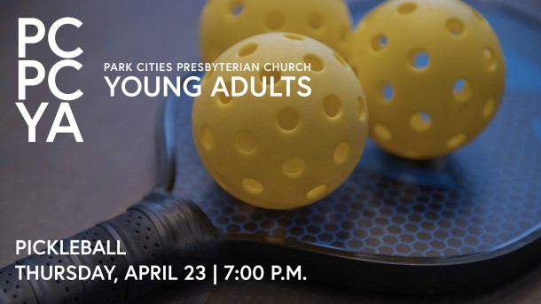 Young Adult Pickleball April 2026