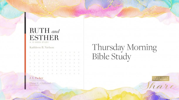 Thursday Morning Bible Study - Fall 2023