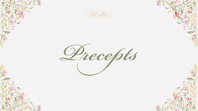 2026 Women's Precepts